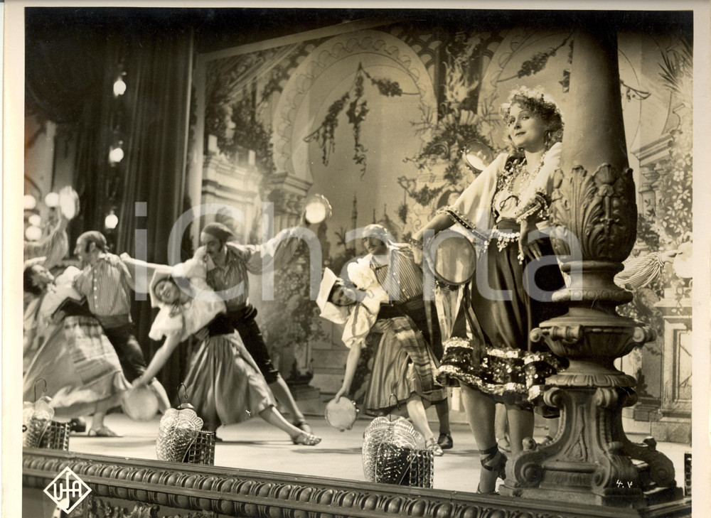 Fotografia d epoca originale 1939 ES WAR EINE RAUSCHENDE BALLNACHT Zarah LEANDER Carl FROELICH Foto di scena 1