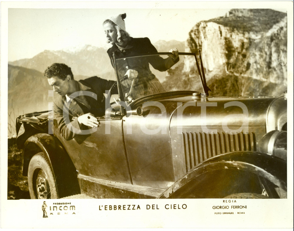Fotografia d epoca originale 1940 L EBBREZZA DEL CIELO Silvana JACHINO Aldo FIORELLI Ferroni Foto di scena 1