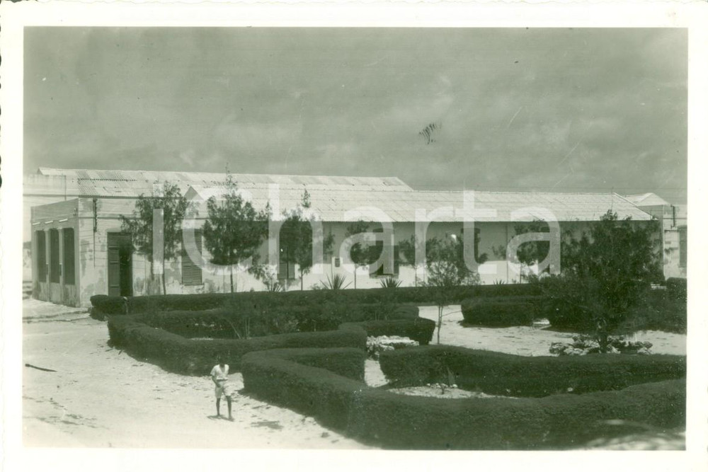 Fotografia d epoca originale 1936 MOGADISCIO SOMALIA AOI Alloggi per suore all ospedale Fotografia 1