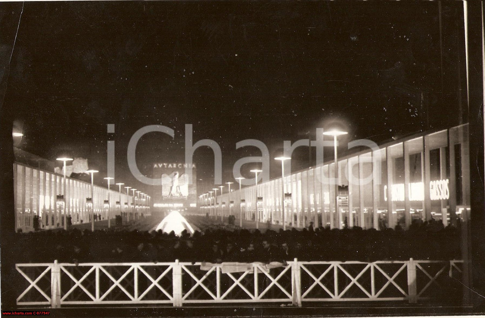 Fotografia d epoca originale 1938 Torino Architettura Fascista FOTO Mostra Autarchia 1