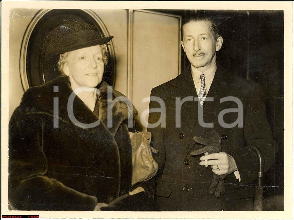 Fotografia d epoca originale 1939 William SEEDS  Moscow British Ambassador Russia 1