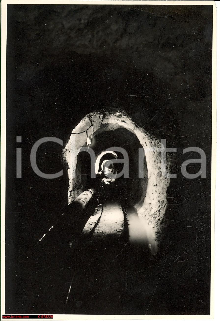 Fotografia d epoca originale 1935 Bengasi LIBIA Foto Gallerie dell Acquedotto Waterworks 1