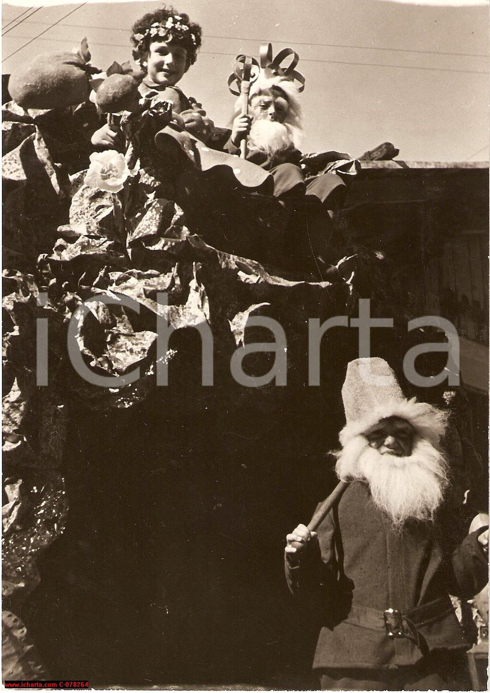 Fotografia d epoca originale 1938 CORTINA D AMPEZZO PALIO NEVE Casa Nani VAL FANES 1