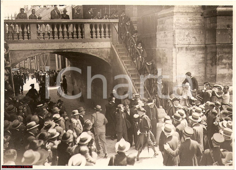 Fotografia d epoca originale 1929 Vaticano Patti Lateranensi FOTO Guardia Pontificia 1