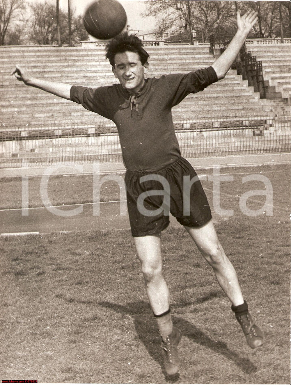 Fotografia d epoca originale 1952 Milano Calcio INTER  Bruno Padulazzi Vera foto 1