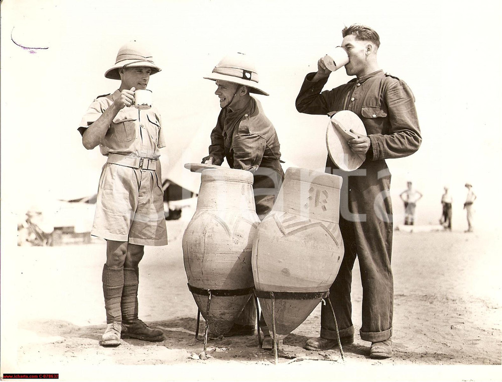 Fotografia d epoca originale 1925 British Empire Colonies  Officials Real Photo 1