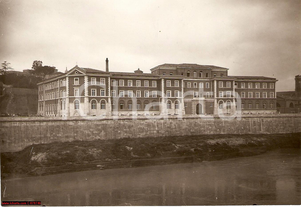 Fotografia d epoca originale 1933 Roma OSPEDALE SANTO SPIRITO  Inaugurazione FOTO 1
