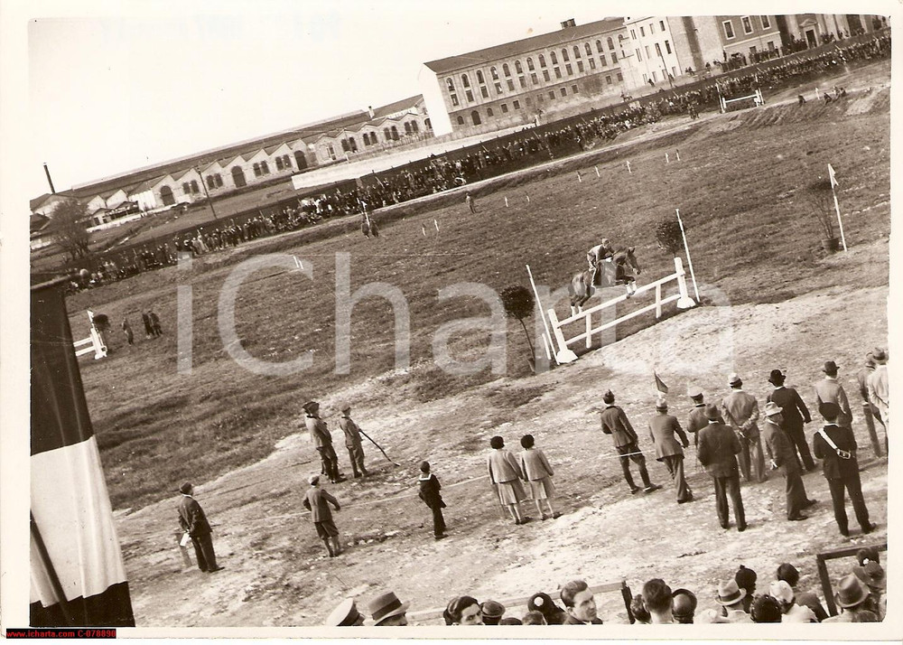 Oggetto da collezione cartaceo 1937 MILANO Associazione Mutilati CONCORSO IPPICO Foto 1