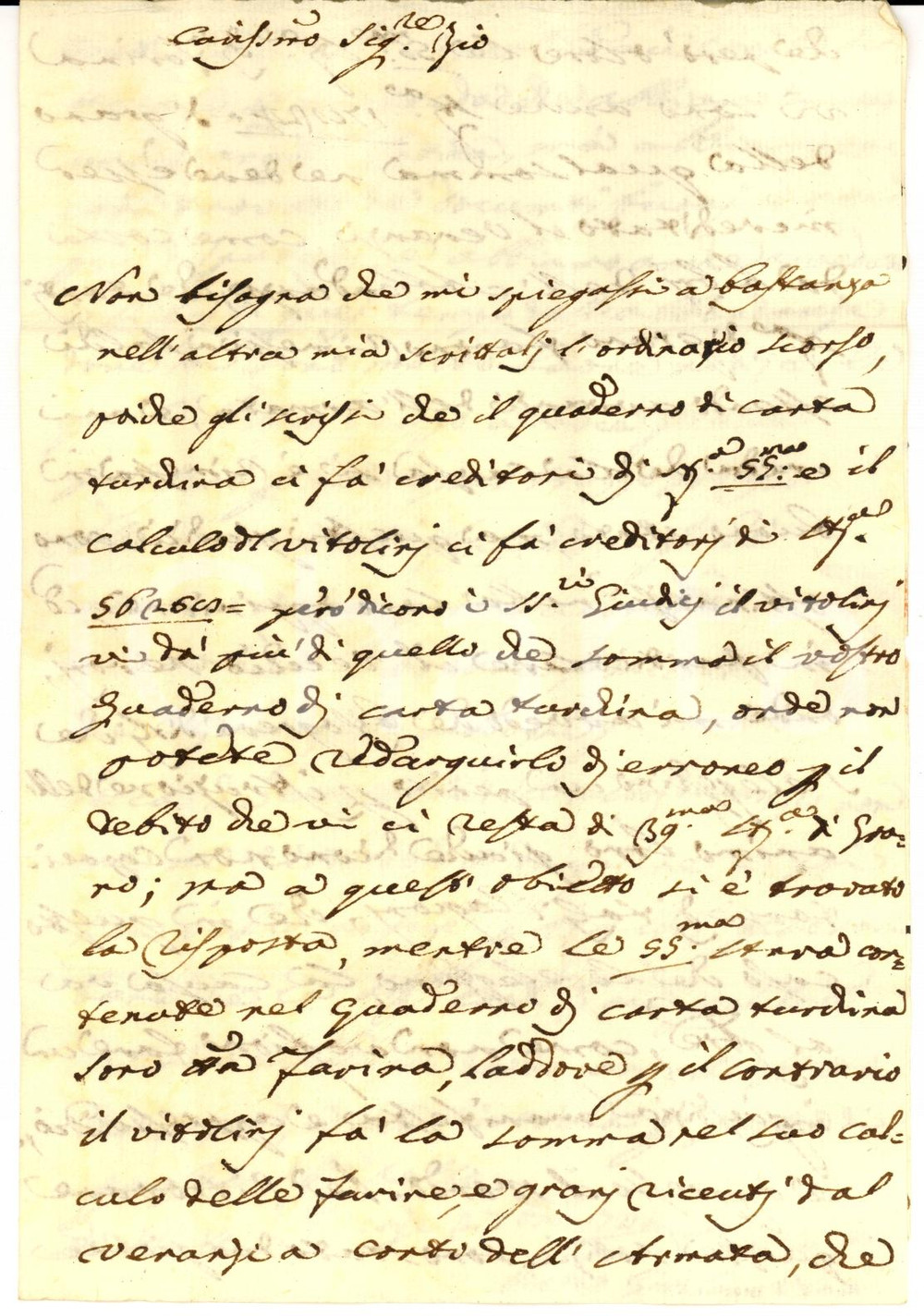 Documento originale, autentico 1867 BANCO DI NAPOLI Pignoramento certificato rendita di Francesco GRAUSO 1