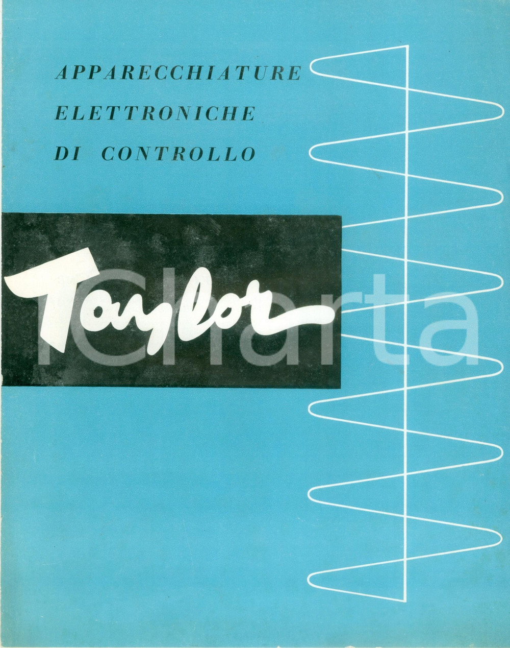 Materiale pubblicitario d’epoca 1960 ca SLOUGH UK Strumenti elettronici TAYLOR Catalogo ILLUSTRATO 1