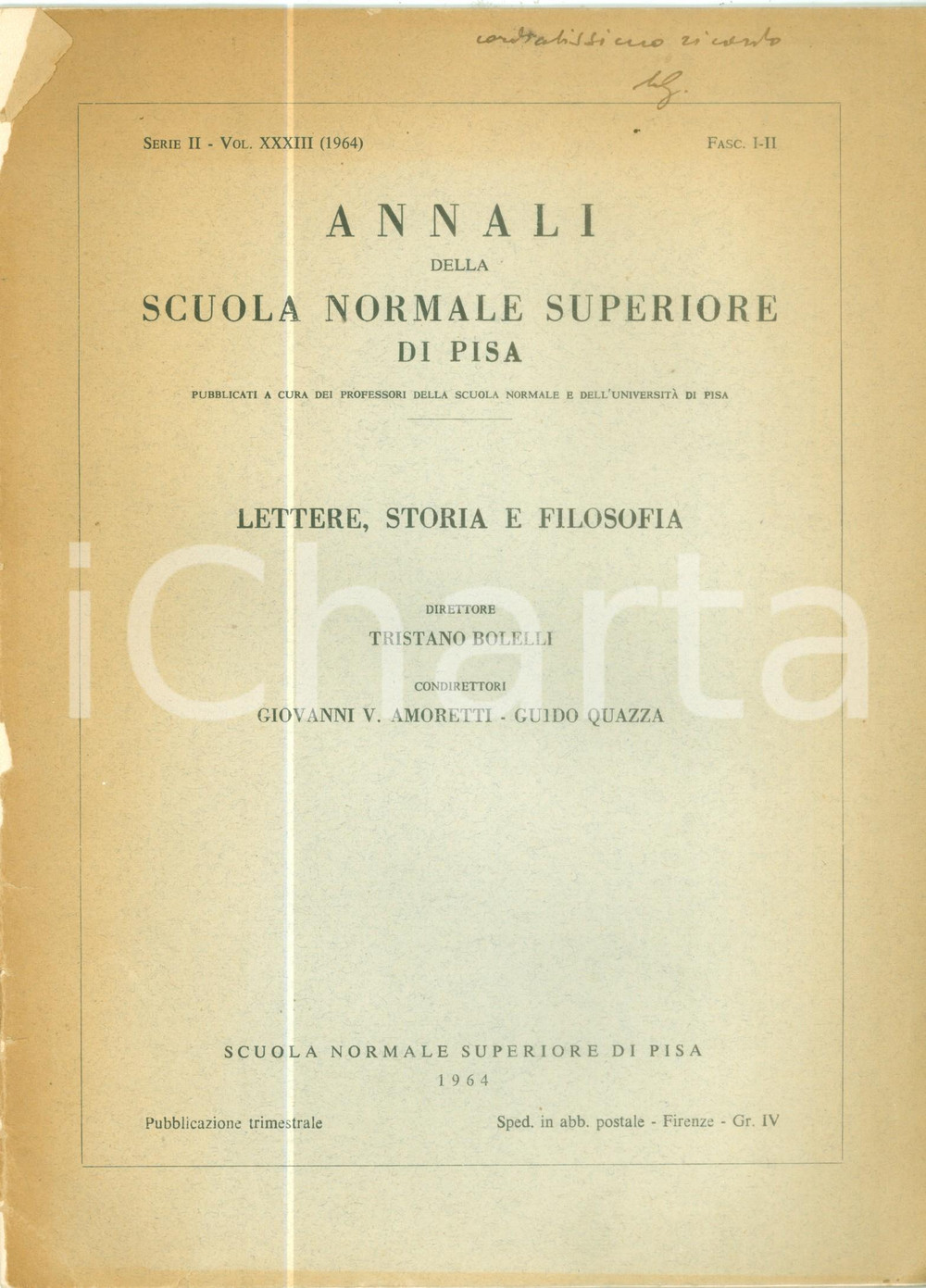 Libro, pubblicazione d epoca 1964 Emilio GABBA M. Livio Druso e le riforme di Silla Con invio AUTOGRAFO 1