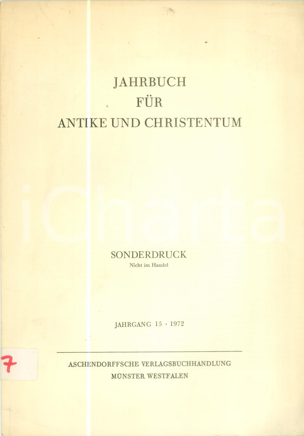 Libro, pubblicazione d epoca 1972 Elisabeth ALFOLDIROSENBAUM Portratbuste jungen Dame Justinianischer Zeit 1