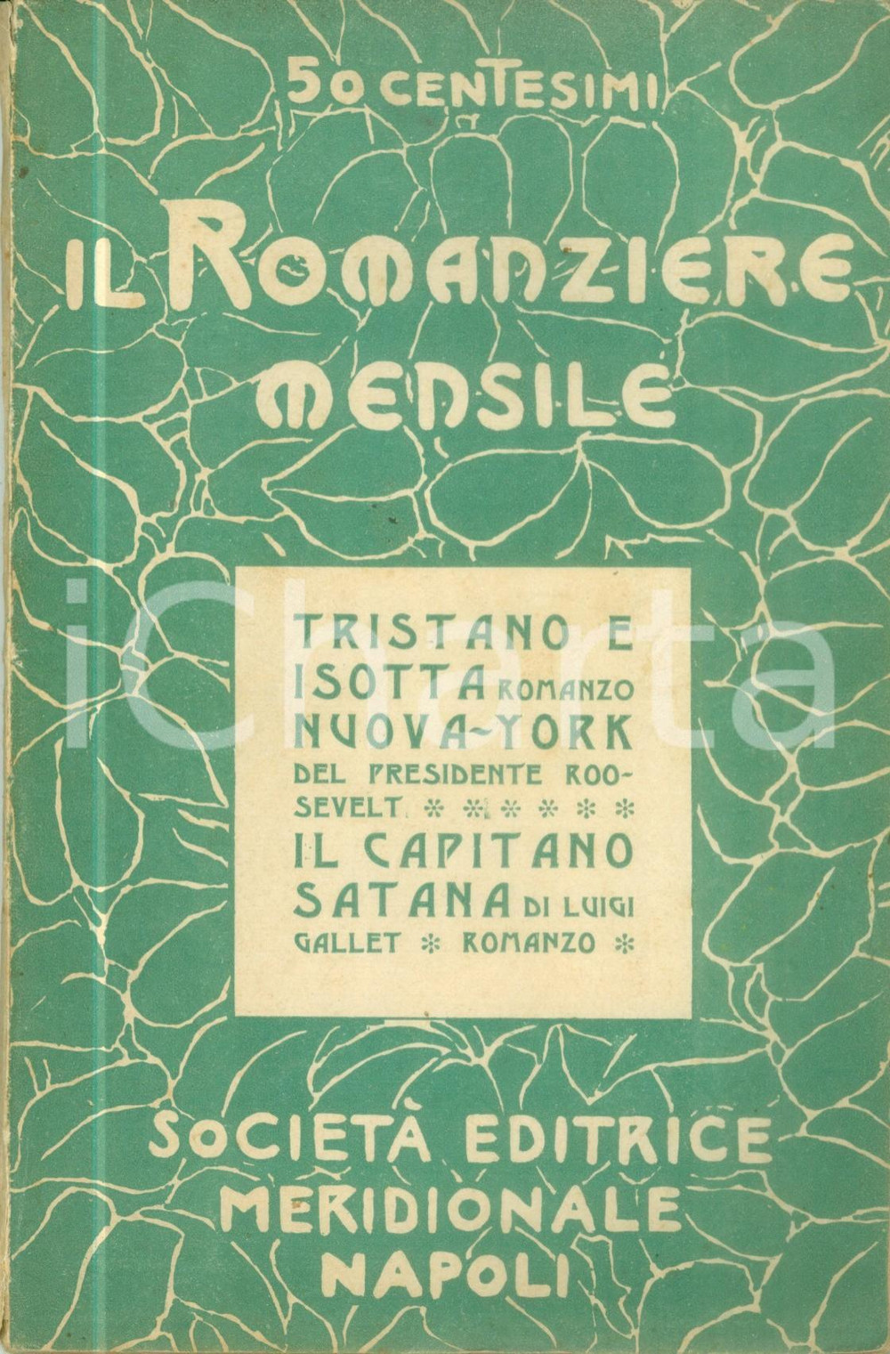 Libro, pubblicazione d epoca 1905 ca IL ROMANZIERE MENSILE Theodore ROOSEVELT Nuova York Pubblicazione 1