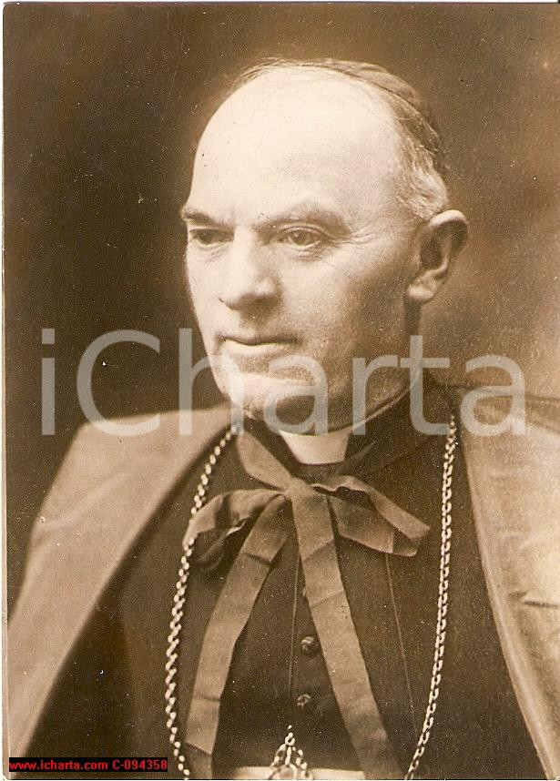 Fotografia d epoca originale 1930 ca PARIS Ritratto del Cardinale Jean VERDIER Fotografia 1