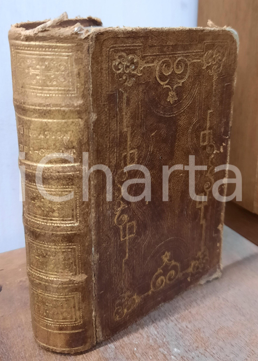 Libro, pubblicazione d epoca 1866 L imitation de JESUSCHRIST avec une pratique R.P. DE GONNELIEU Incisioni 1
