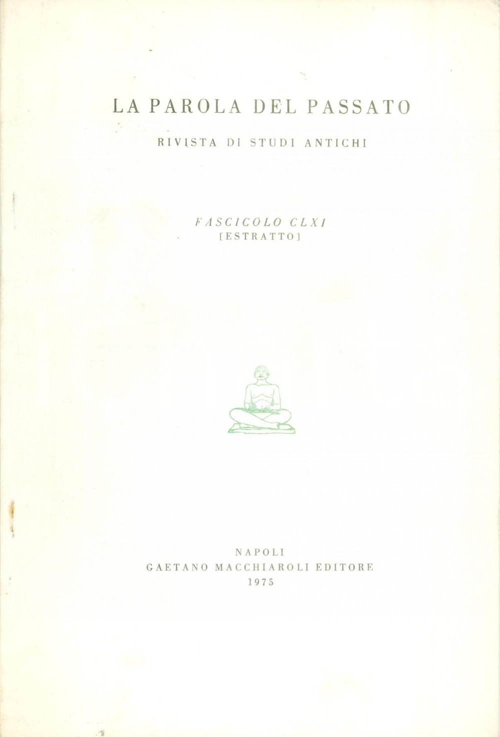 Libro, pubblicazione d epoca 1975 Elio LO CASCIO Leggenda sys delle monete siculopuniche Pubblicazione 1
