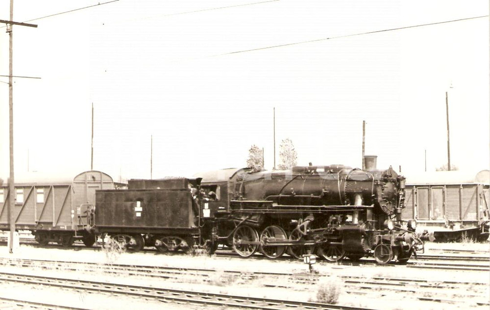 Cartolina originale da collezione 1970 ca POZNAN POLONIA Locomotiva PKP Tr203209 rs EF GRIEBL Cartolina FP NV 1