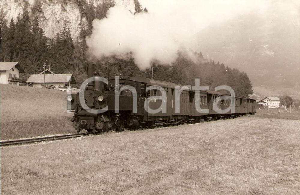 Cartolina originale da collezione 1964 STRASS IM ZILLERTAL AUSTRIA Zillertalbahn ZB Locomotiva 2 lsP Cartolina 1