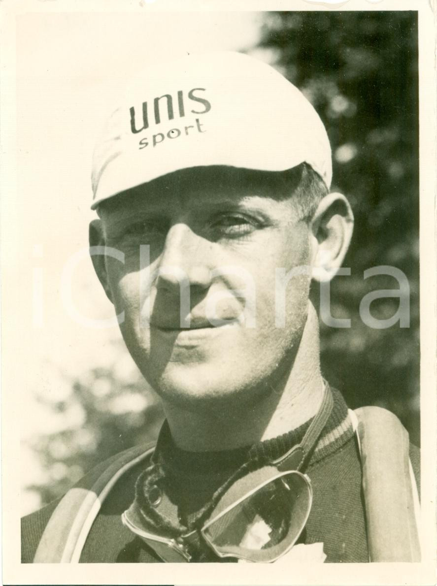 Fotografia d epoca originale 1939 COL D AUBISQUE Ciclismo Tour de FRANCE Edward VISSERS Fotografia 1