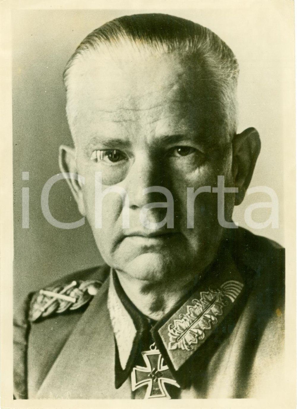 Fotografia d epoca originale 1942 GERMANIA WW2 Feldmaresciallo Walter VON REICHENAU Ã¨ morto Fotografia 1