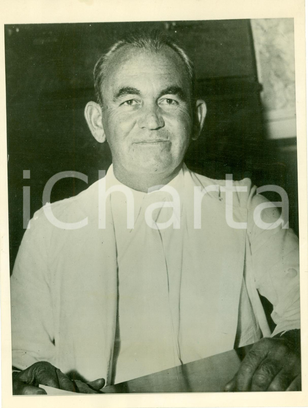 Fotografia d epoca originale 1931 SAN FRANCISCO USA Thomas MOONEY innocente vittima delle circostanze FOTO 1