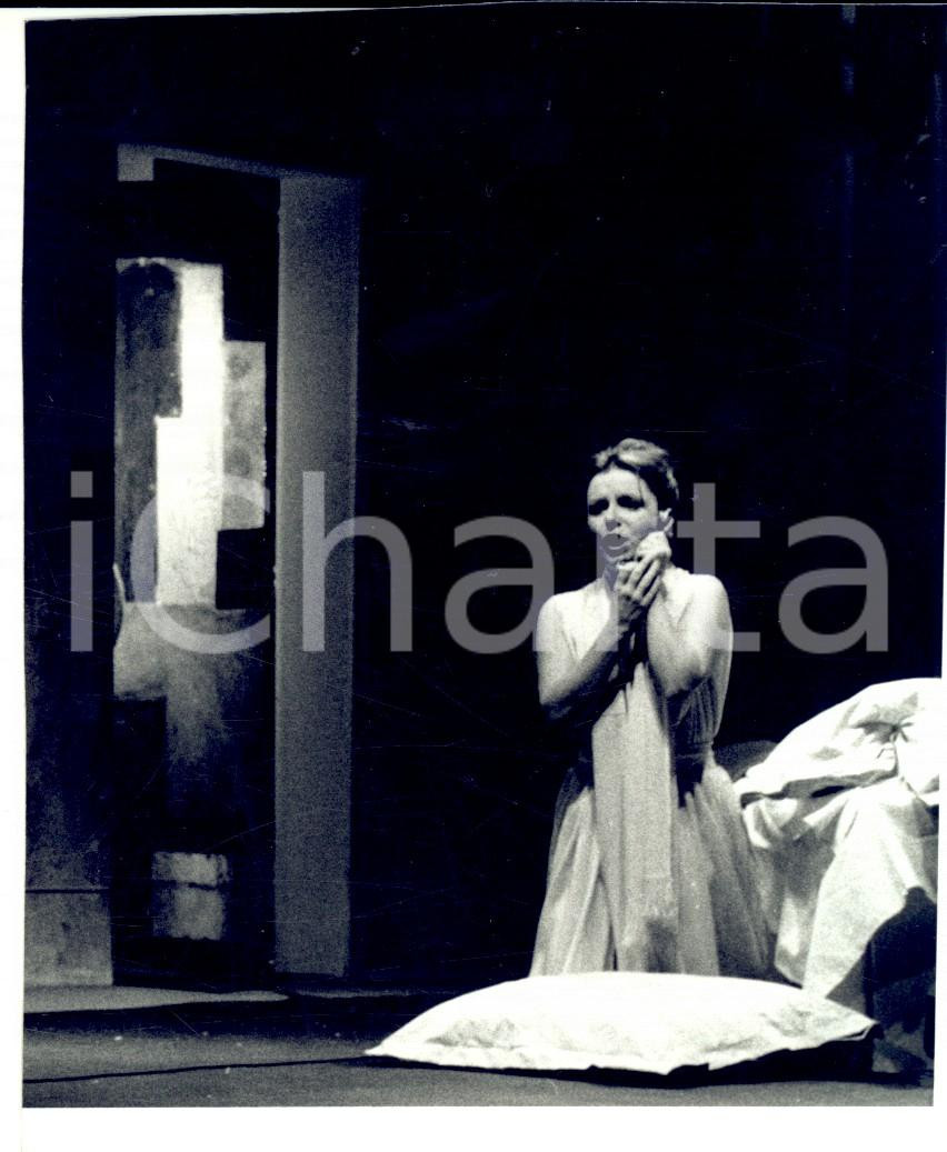 Fotografia d epoca originale 1991 STRASBOURG Opéra National du RHIN AnneMarie BLANZAT in scena Foto 1