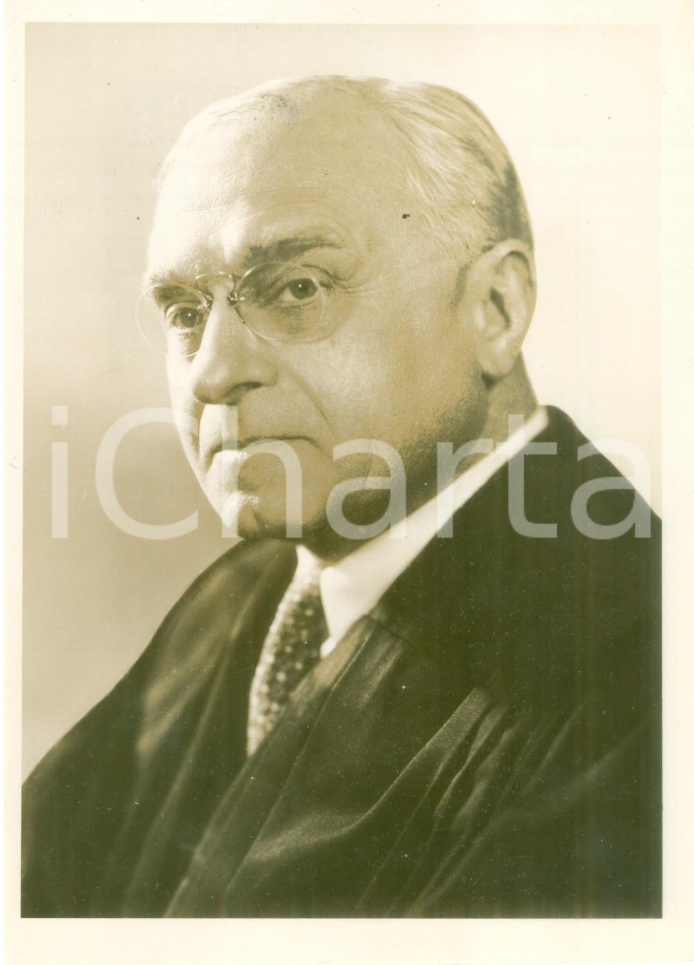 Fotografia d epoca originale 1945 ca USA Felix FRANKFURTER Associate Justice of the United States Fotografia 1