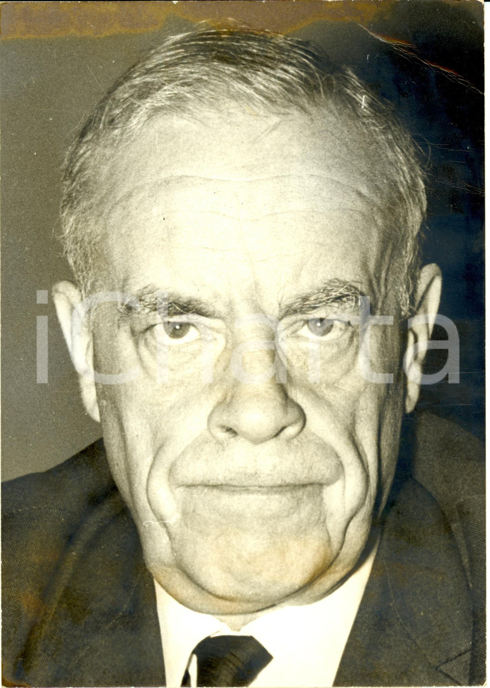 Fotografia d epoca originale 1974 PARIS Pierre ABELIN nominato Ministro della Cooperazione Foto DANNEGGIATA 1