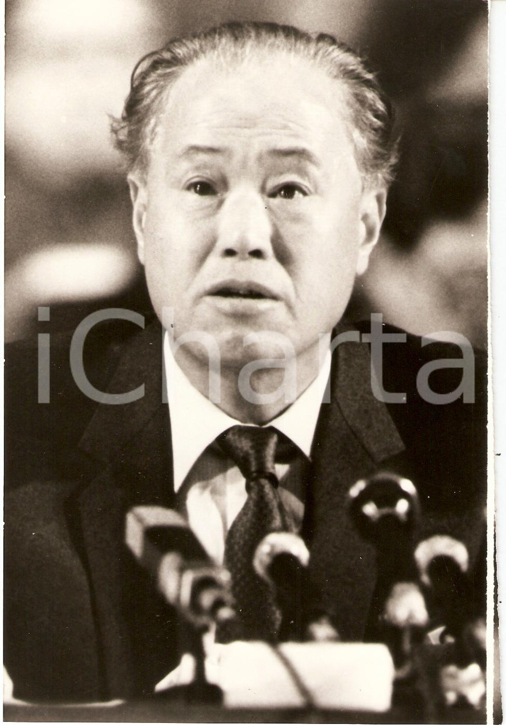 Fotografia d epoca originale 1987 CHINA Partito Comunista Zhao ZIYANG eclissa Deng XIAOPING Fotografia 1
