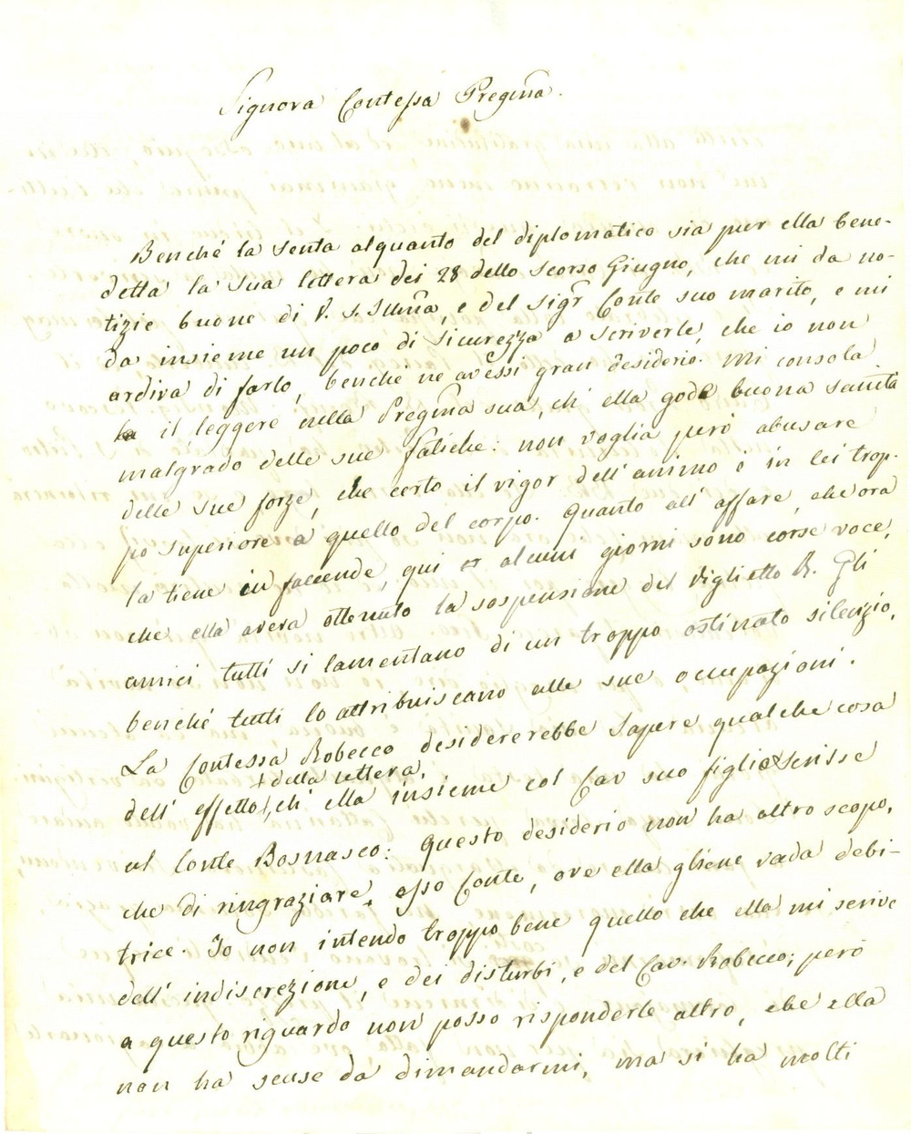 Documento originale, autentico 1840 ca ALESSANDRIA Padre Pio BERSANI celebra Triduo BEATI DI CASA SAVOIA 1