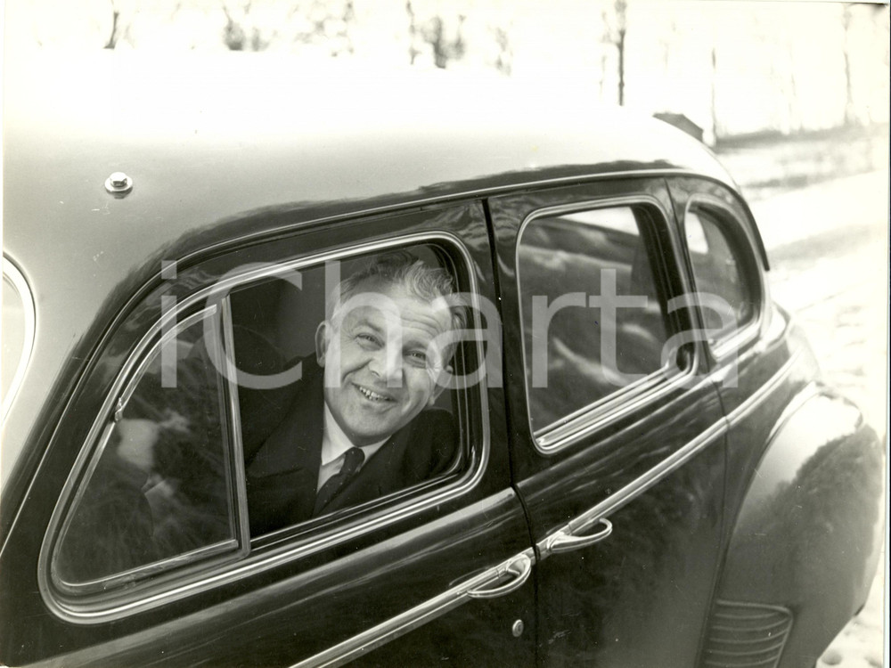 Fotografia d epoca originale 1945 ca VADUZ Hugo HEREIN Autista della famiglia reale del LIECHTENSTEIN Foto 1