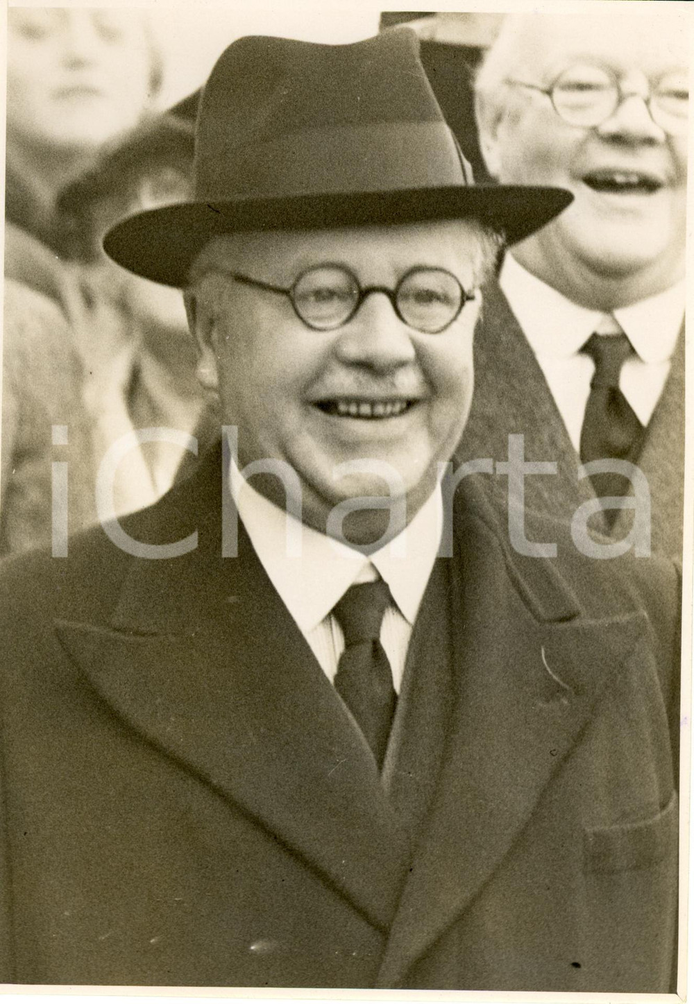 Fotografia d epoca originale 1938 UK Sir Howard KINGSLEY WOOD Ministro della Salute Ritratto Fotografia 1