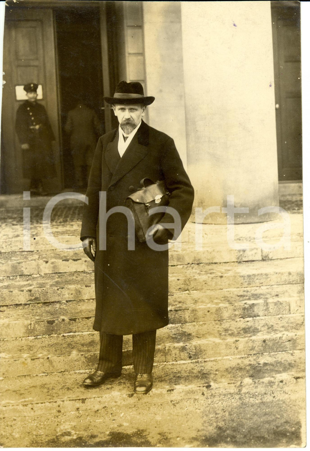 Fotografia d epoca originale 1919 GERMANIA Rudolf WISSEL nuovo Ministro dell Economia pubblica Fotografia 1