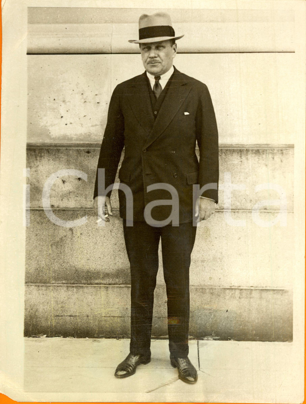 Fotografia d epoca originale 1932 WASHINGTON USA William SHEARER demands report of Senate investigation 1