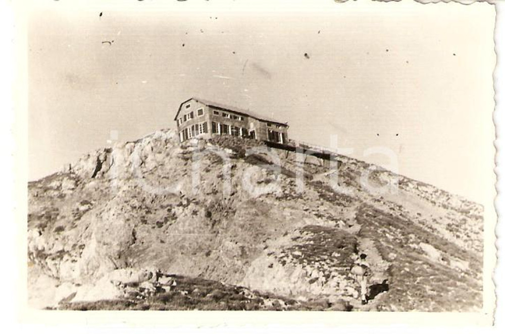 Fotografia d epoca originale 1949 VALSASSINA LC Rifugio BRIOSCHI Panorama Fotografia 9x6 1