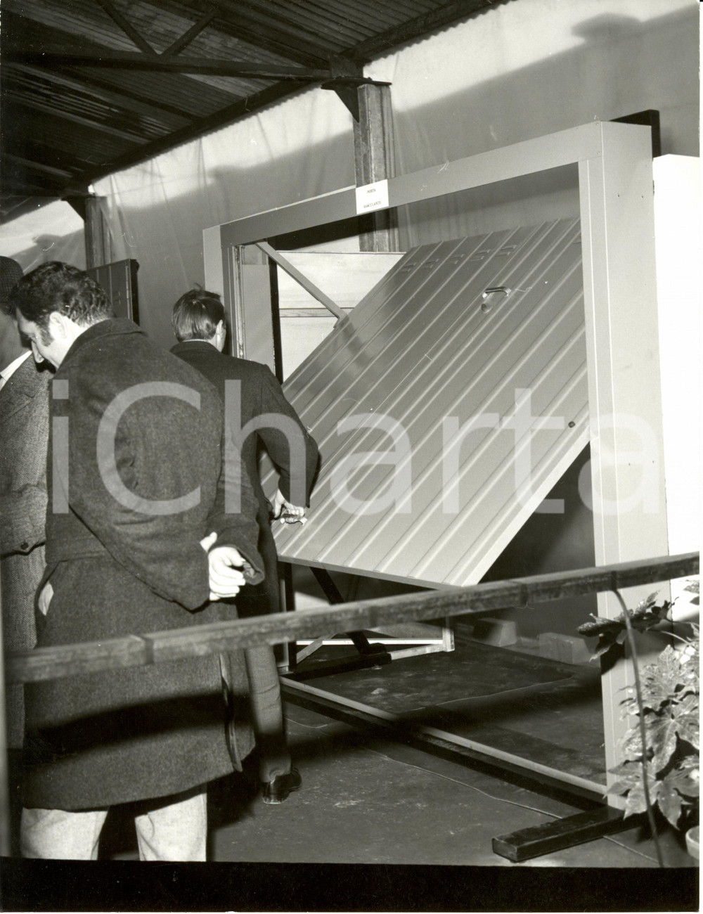 Fotografia d epoca originale 1969 BRUGHERIO MB IV Congresso SHUNT ITALIANA spa visita all esposizione Foto 1