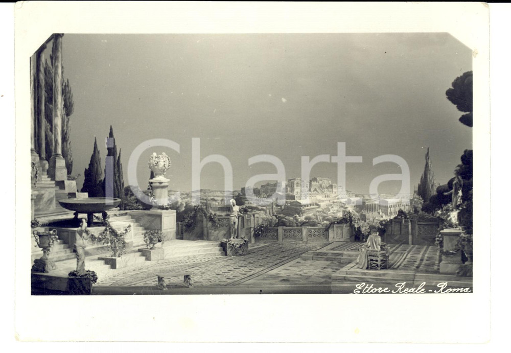 Fotografia d epoca originale 1936 ROMA TEATRO DELL OPERA  Nerone  Allestimento Camillo PARRAVICINI Foto 1