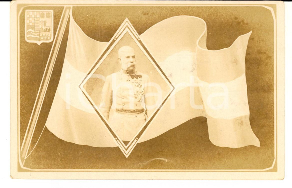Cartolina originale da collezione 1920 ca AUSTRIA Ricordo dell imperatore Francesco Giuseppe I Cartolina FP NV 1