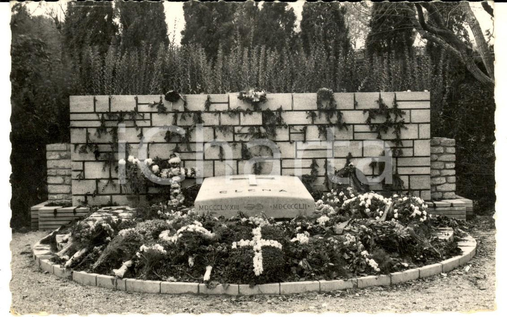 Cartolina originale da collezione 1960 ca MONTPELLIER FRANCE Tomba della regina Elena d Italia Cartolina FP NV 1