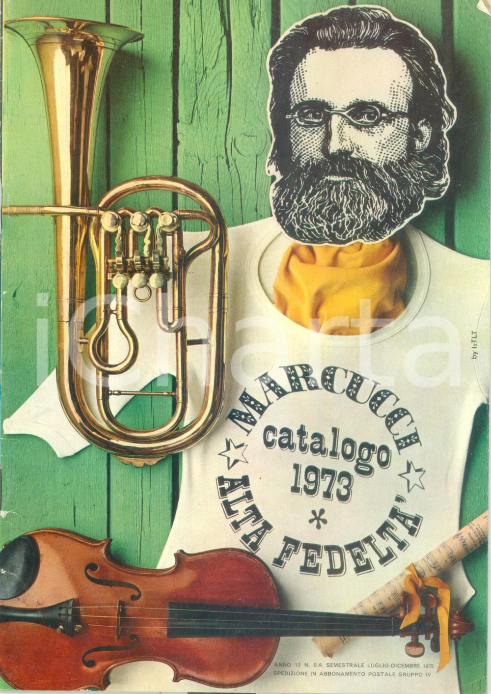 Materiale pubblicitario d’epoca 1973 MILANO Ditta MARCUCCI HI FI Alta fedeltà Catalogo pubblicitario ILLUSTRATO 1