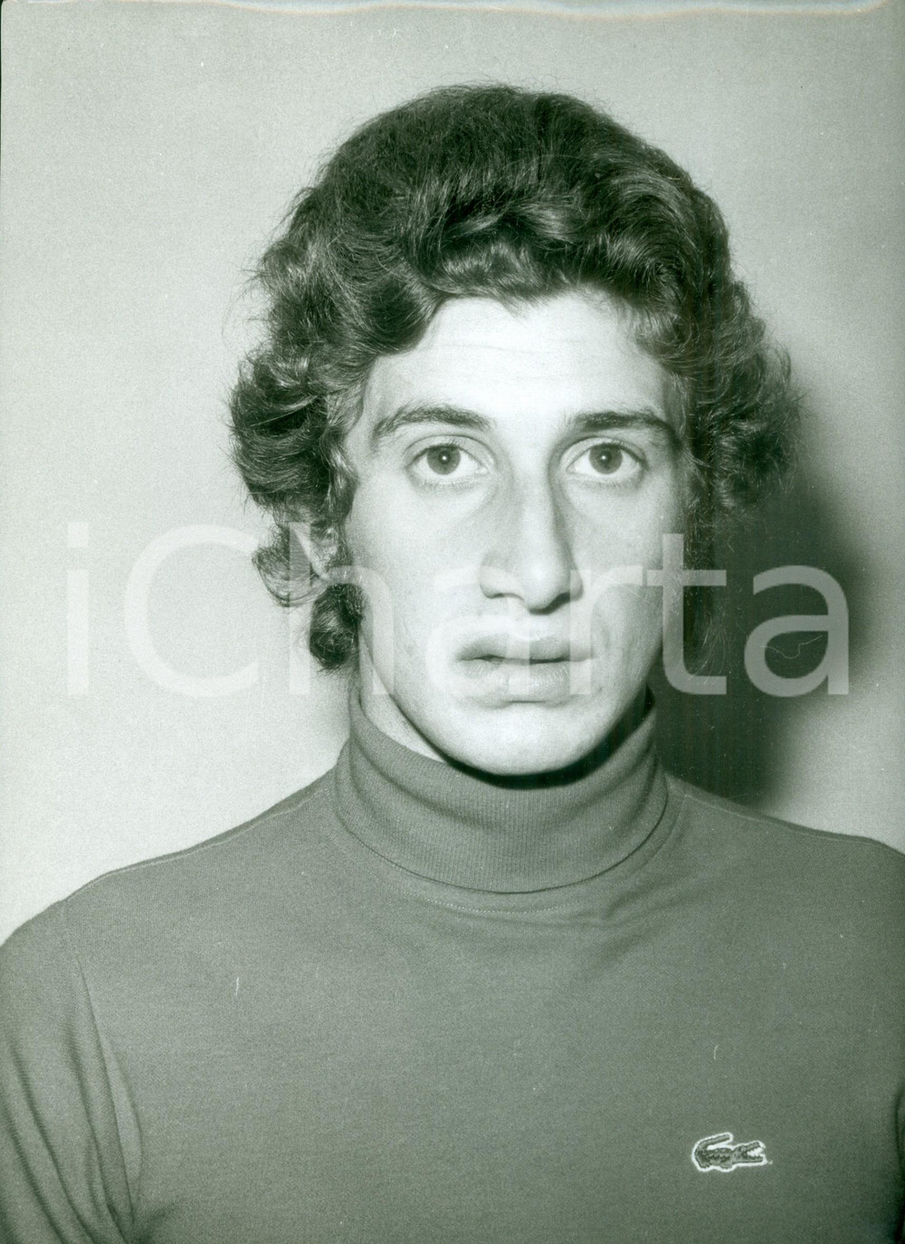 Fotografia d epoca originale 1980 ca MONTEVIDEO URUGUAY Calcio Fernando MORENA con maglia LACOSTE Foto 1