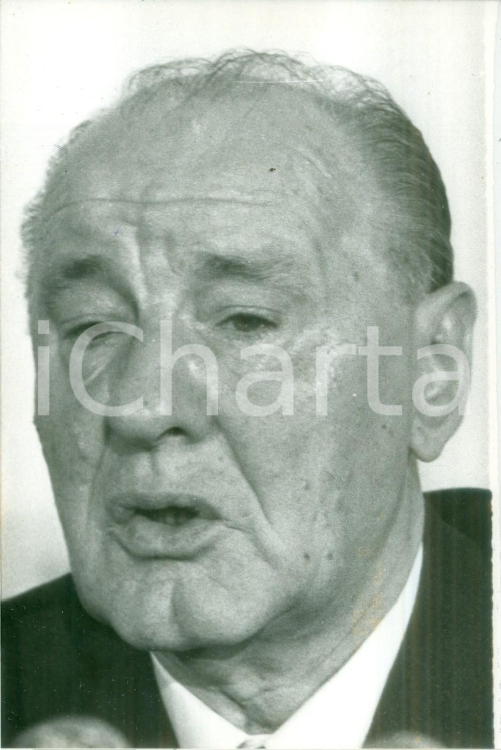 Fotografia d epoca originale 1989 PARIS Janos KADAR ex segretario Partito Socialista ungherese Fotografia 1