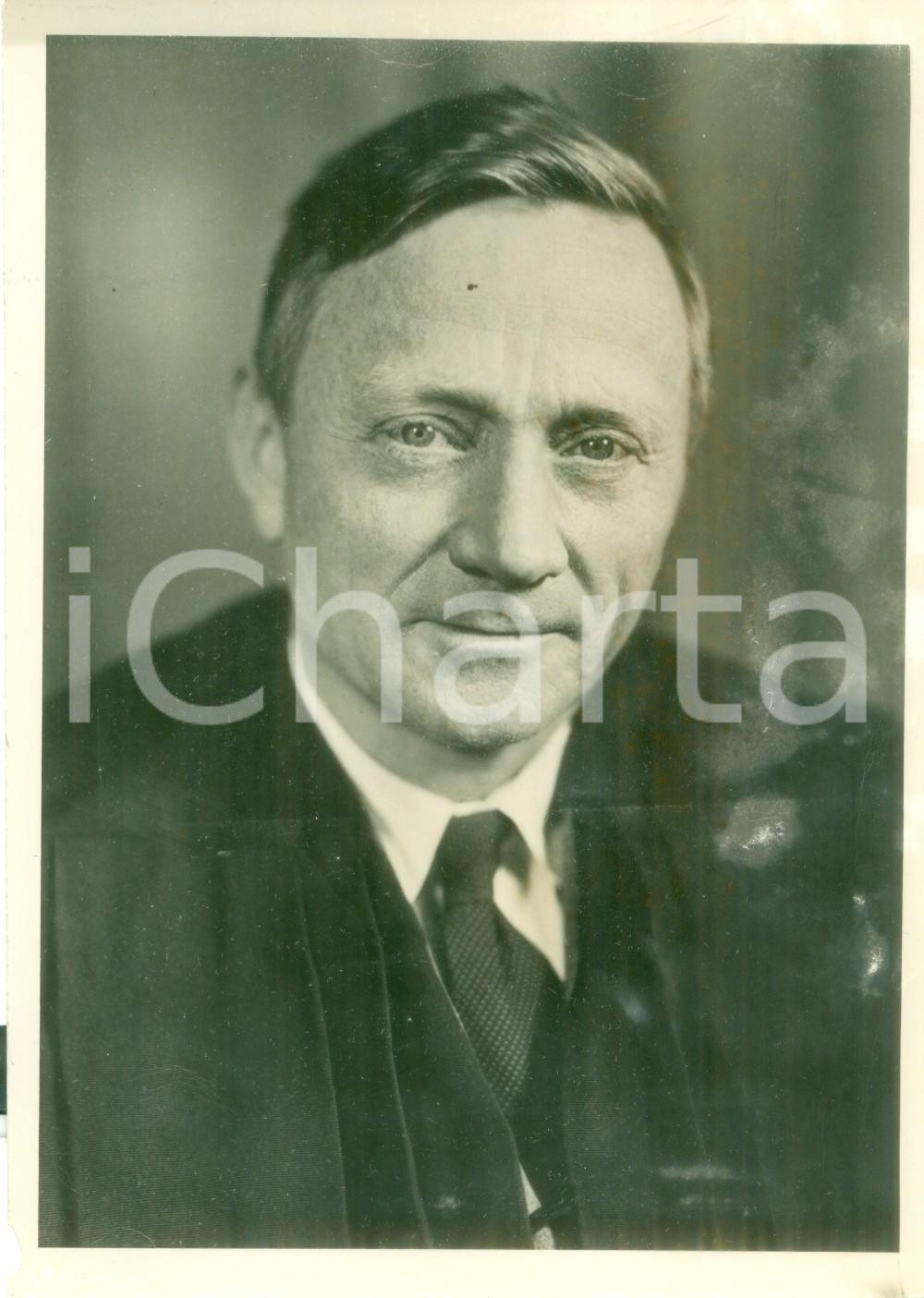Fotografia d epoca originale 1945 ca USA William C. DOUGLAS Associate Justice Labor s role Fotografia 1