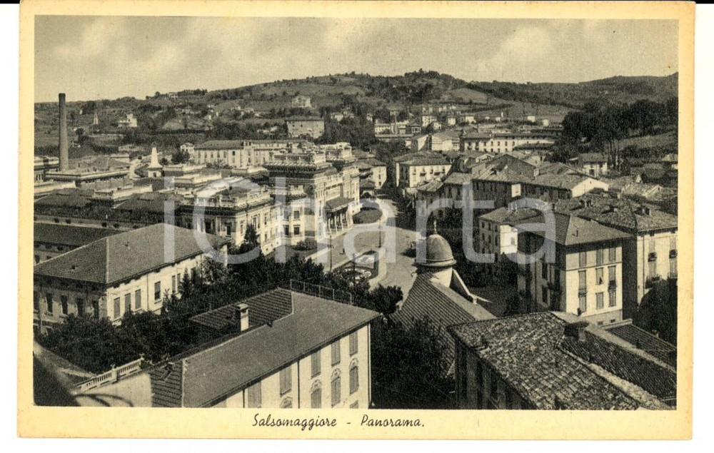1948 SALSOMAGGIORE TERME (PR) Panorama *Cartolina postale FP VG