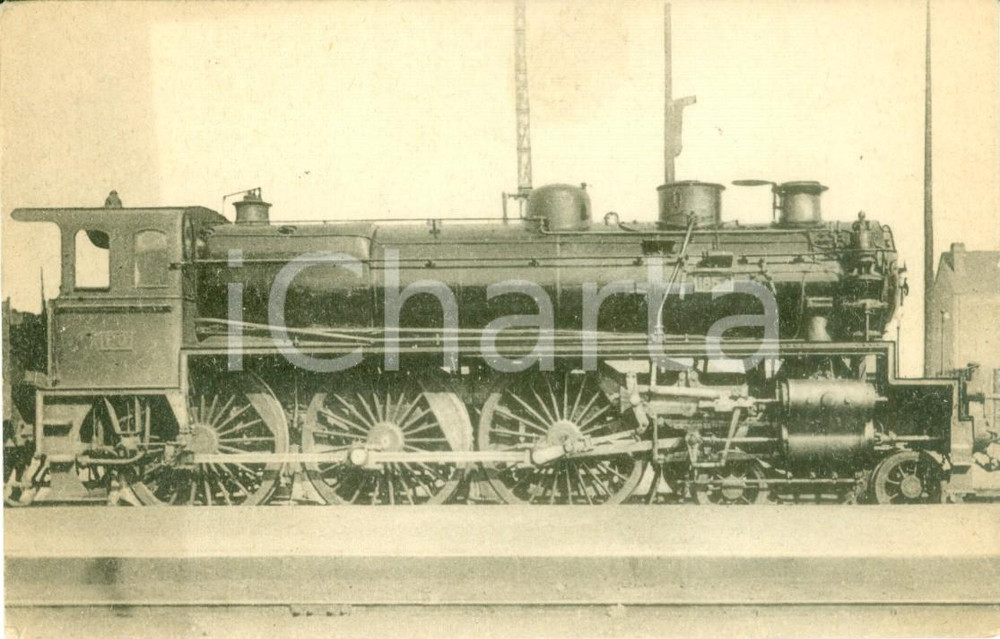 Cartolina originale da collezione 1915 ca STORIA FERROVIARIA Locomotives du SudOuest ex PO Cartolina FP NV 1
