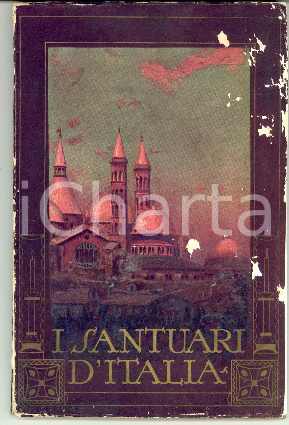 Libro, pubblicazione d epoca 1923 ENIT I SANTUARI D ITALIA ILLUSTRATI Pubblicazione ILLUSTRATA pp. 106 1