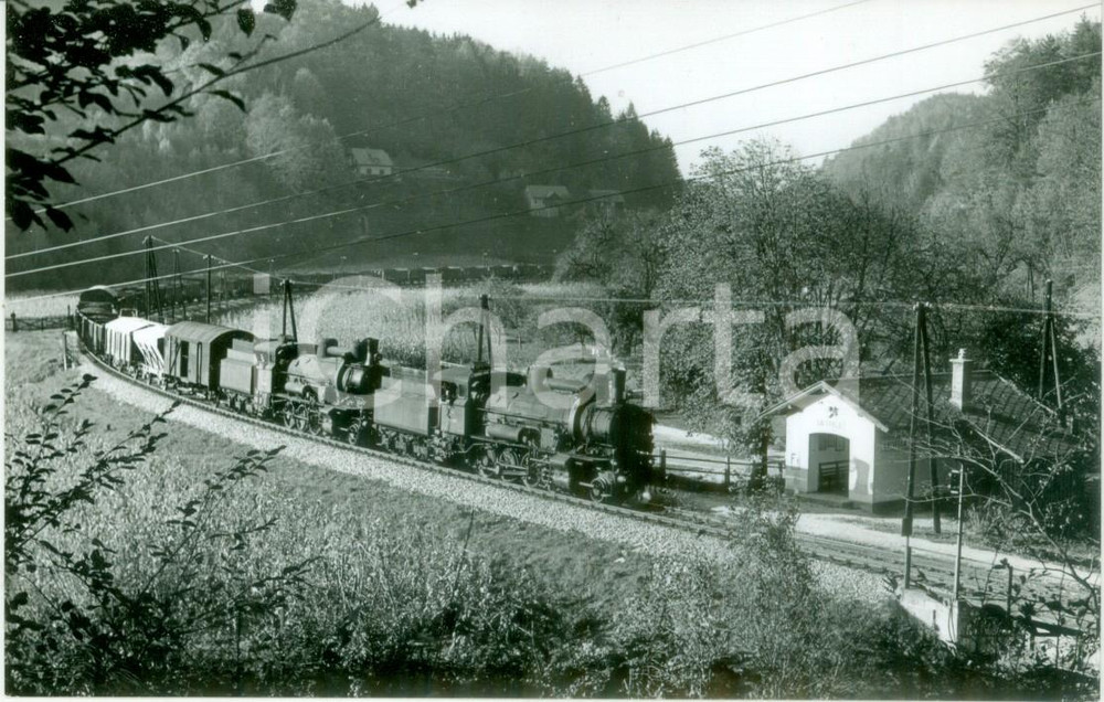 Cartolina originale da collezione 1968 AUSTRIA GRAZKOFLACHER BAHN Locomotiva 56.3885 Cartolina FP NV 1