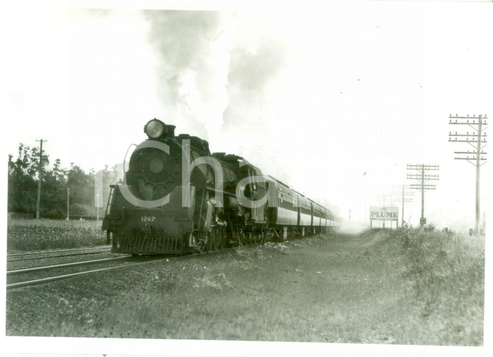 Fotografia d epoca originale 1951 ROLLESTON NUOVA ZELANDA New Zealand Railways South Island Limited JA 482 1
