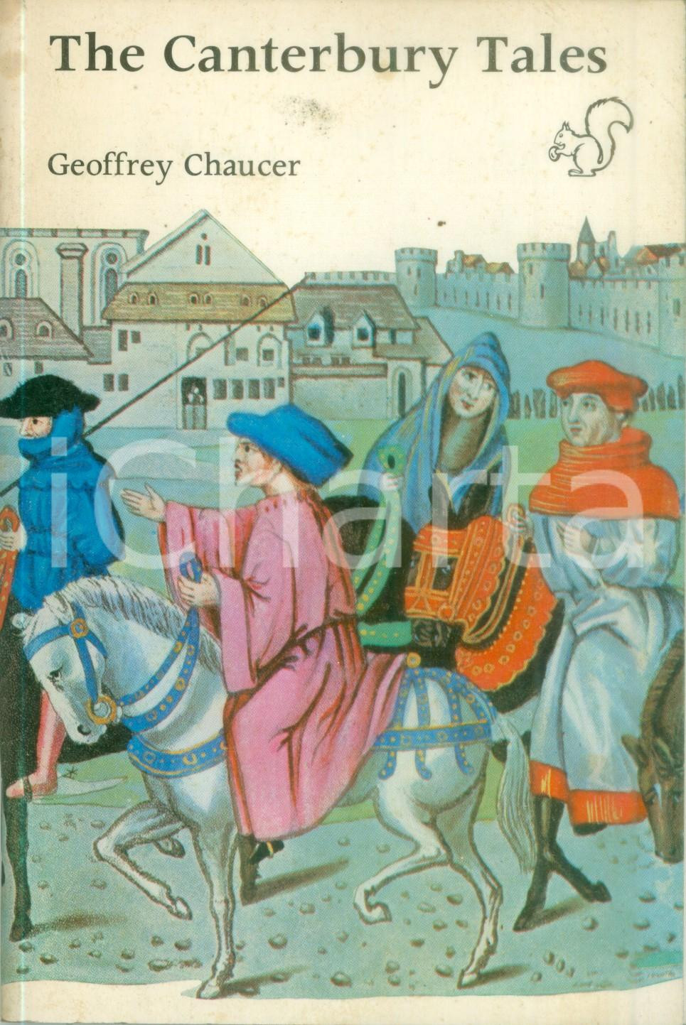 Libro, pubblicazione d epoca 1981 Geoffrey CHAUCER The Canterbury Tales simplified by Michael WEST Ottava ed. 1