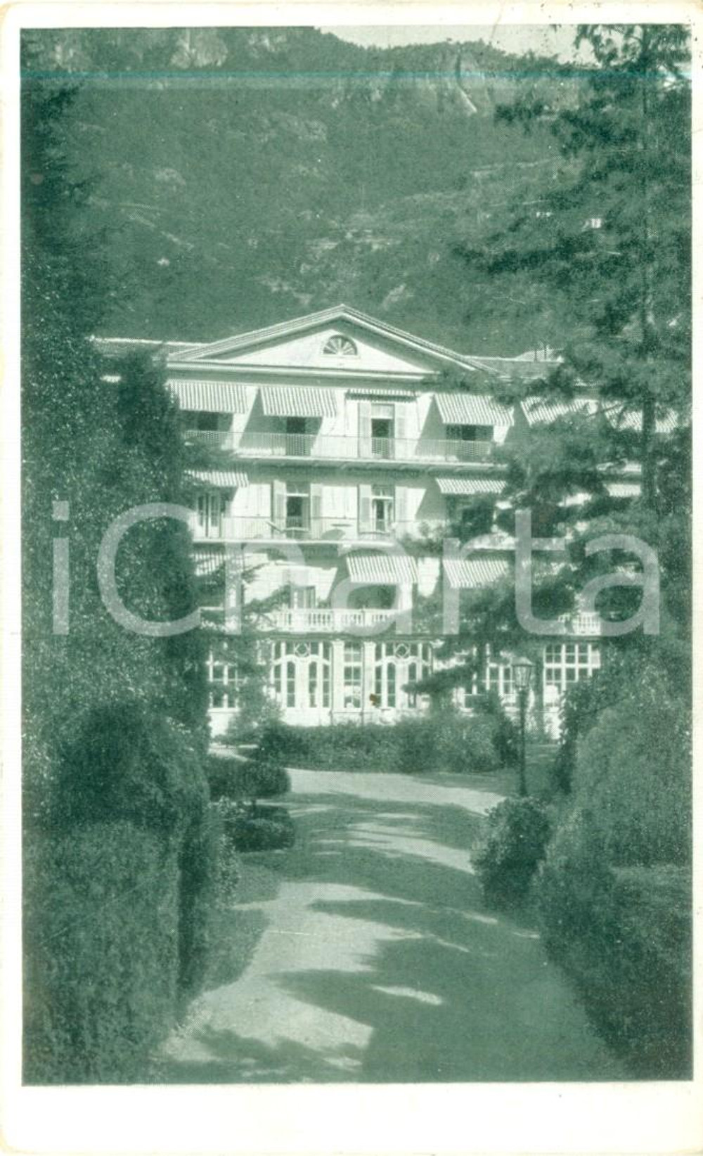 Cartolina originale da collezione 1939 BOLZANO GRIES Veduta del Sanatorium GRIESERHOF Cartolina FP VG 1